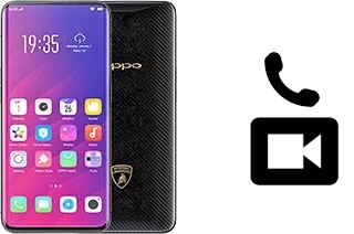 Making video calls with an Oppo Find X Lamborghini Edition