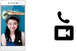 Making video calls with an Oppo R1C