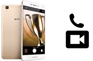 Making video calls with an Oppo R7s