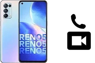 Making video calls with an Oppo Reno5 4G