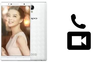 Making video calls with an Oppo U3