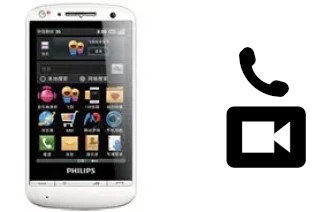 Making video calls with a Philips T910