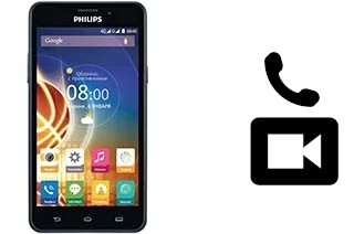 Making video calls with a Philips V526