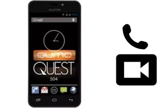 Making video calls with a Qumo Quest 504