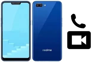 Making video calls with a Realme C1 (2019)