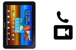 Making video calls with a Samsung Galaxy Tab 8.9 4G P7320T