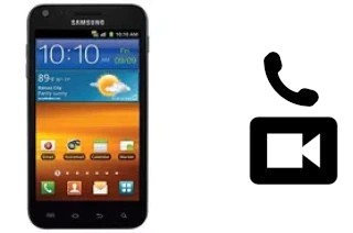 Making video calls with a Samsung Galaxy S II Epic 4G Touch