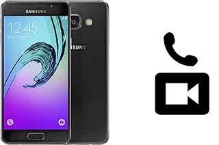 Making video calls with a Samsung Galaxy A3 (2016)