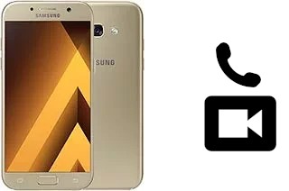 Making video calls with a Samsung Galaxy A5 (2017)