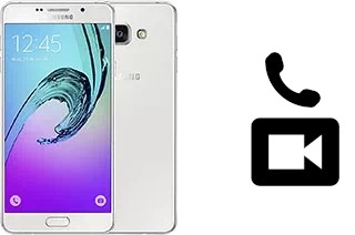 Making video calls with a Samsung Galaxy A7 (2016)