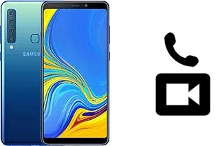 Making video calls with a Samsung Galaxy A9 (2018)