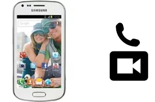 Making video calls with a Samsung Galaxy Ace II X S7560M