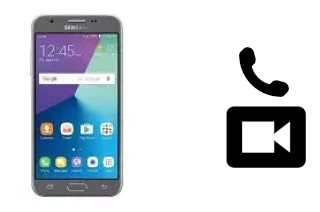 Making video calls with a Samsung Galaxy Amp Prime 2