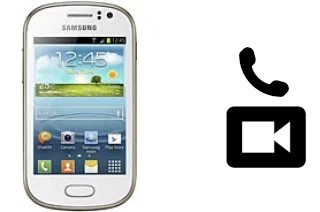 Making video calls with a Samsung Galaxy Fame S6810