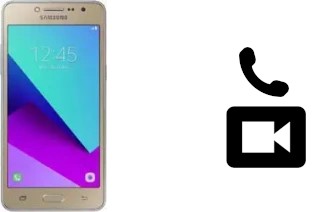 Making video calls with a Samsung Galaxy J2 Ace