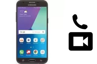 Making video calls with a Samsung Galaxy J3 Eclipse