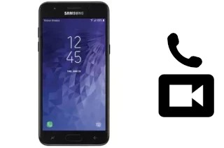 Making video calls with a Samsung Galaxy J3 Orbit