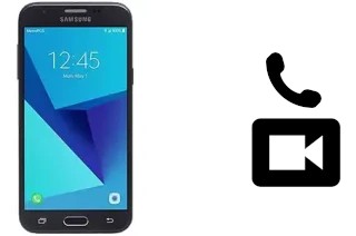 Making video calls with a Samsung Galaxy J3 Prime