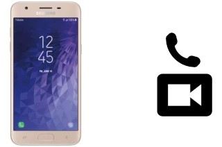 Making video calls with a Samsung Galaxy J3 Star