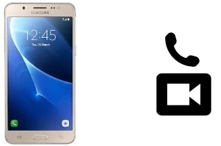 Making video calls with a Samsung Galaxy J5 Metal