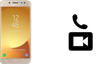 Making video calls with a Samsung Galaxy J5 Pro