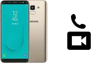 Making video calls with a Samsung Galaxy J6