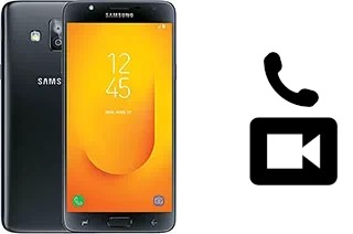 Making video calls with a Samsung Galaxy J7 Duo