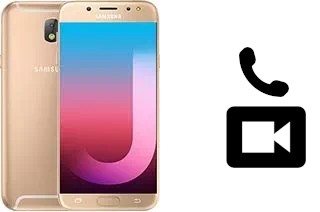 Making video calls with a Samsung Galaxy J7 Pro