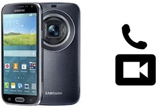 Making video calls with a Samsung Galaxy K zoom