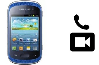 Making video calls with a Samsung Galaxy Music Duos S6012