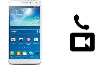 Making video calls with a Samsung Galaxy Note 3