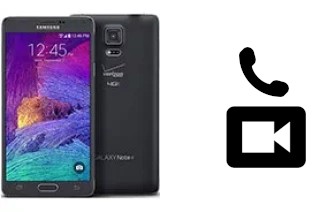 Making video calls with a Samsung Galaxy Note 4 (USA)