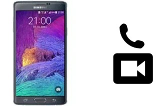 Making video calls with a Samsung Galaxy Note 4 Duos