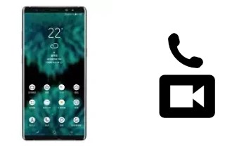 Making video calls with a Samsung Galaxy Note9 SD845