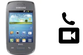 Making video calls with a Samsung Galaxy Pocket Neo S5310