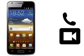 Making video calls with a Samsung Galaxy S II LTE I9210