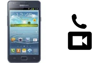 Making video calls with a Samsung I9105 Galaxy S II Plus