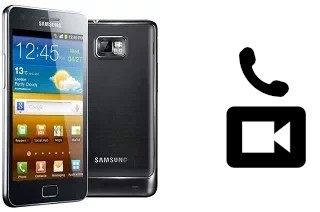 Making video calls with a Samsung I9100 Galaxy S II