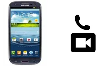 Making video calls with a Samsung Galaxy S III I747