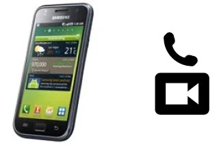 Making video calls with a Samsung I9000 Galaxy S