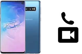 Making video calls with a Samsung Galaxy S10