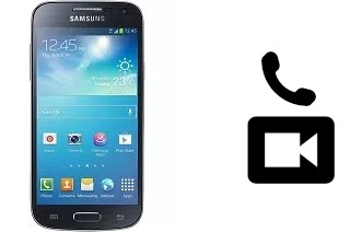 Making video calls with a Samsung I9190 Galaxy S4 mini