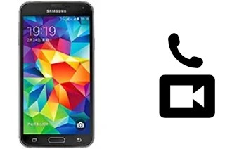 Making video calls with a Samsung Galaxy S5 Duos