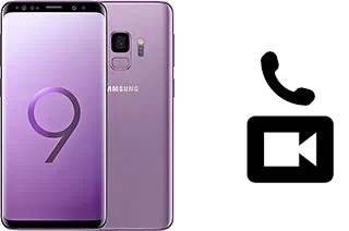 Making video calls with a Samsung Galaxy S9