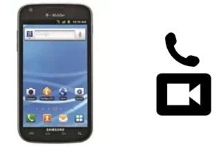 Making video calls with a Samsung Galaxy S II T989