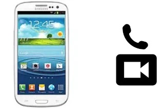 Making video calls with a Samsung Galaxy S III CDMA