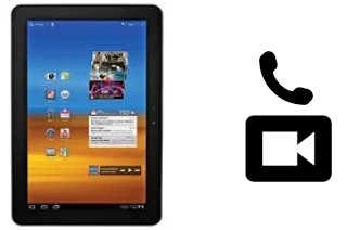 Making video calls with a Samsung Galaxy Tab 10.1 LTE I905