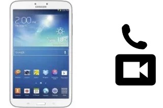 Making video calls with a Samsung Galaxy Tab 3 8.0