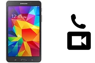 Making video calls with a Samsung Galaxy Tab 4 7.0 3G