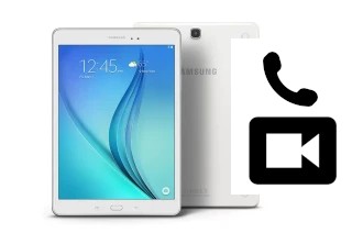 Making video calls with a Samsung Galaxy Tab A 9.7